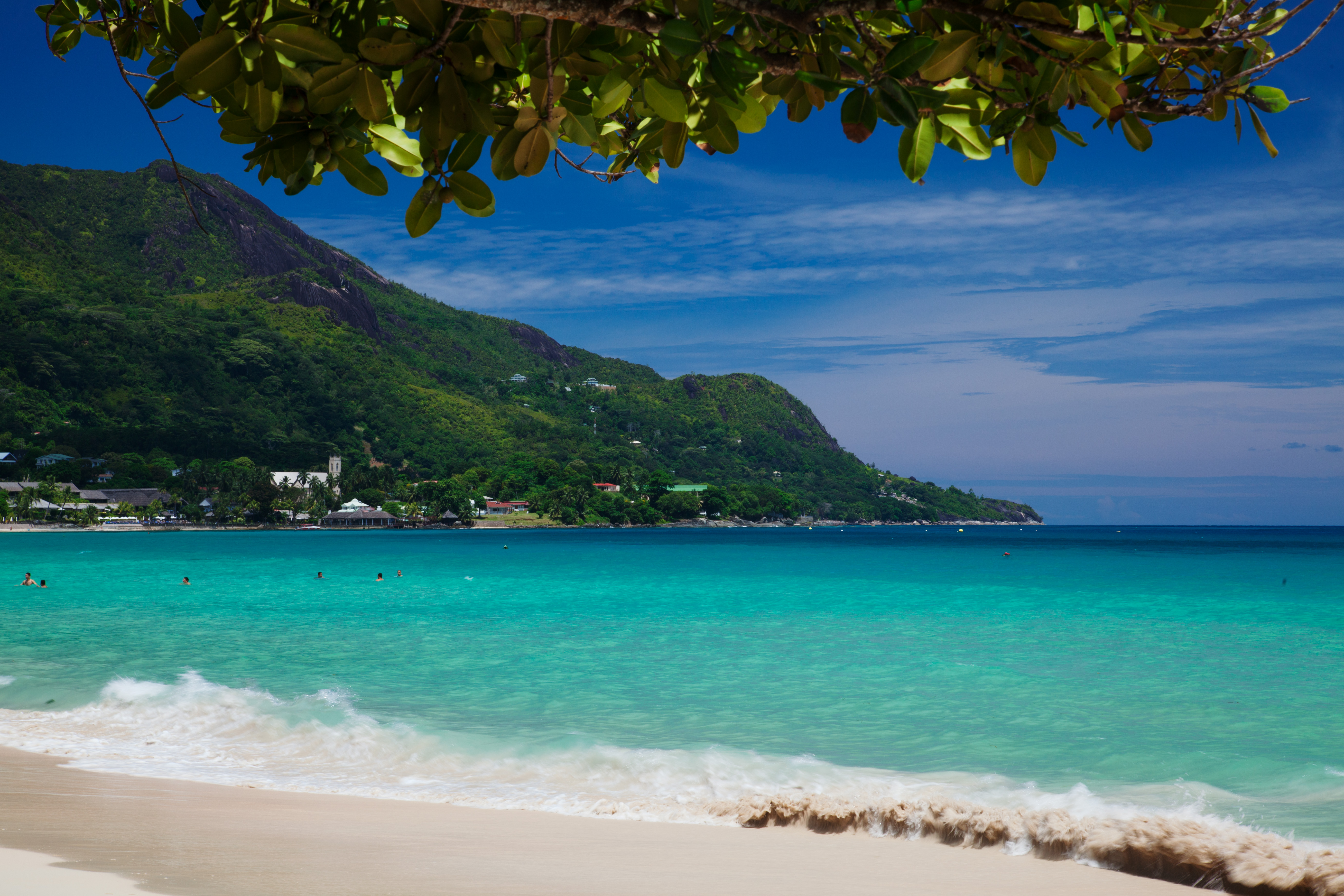 Beauvallon Beach, Mahé, Seychelles
