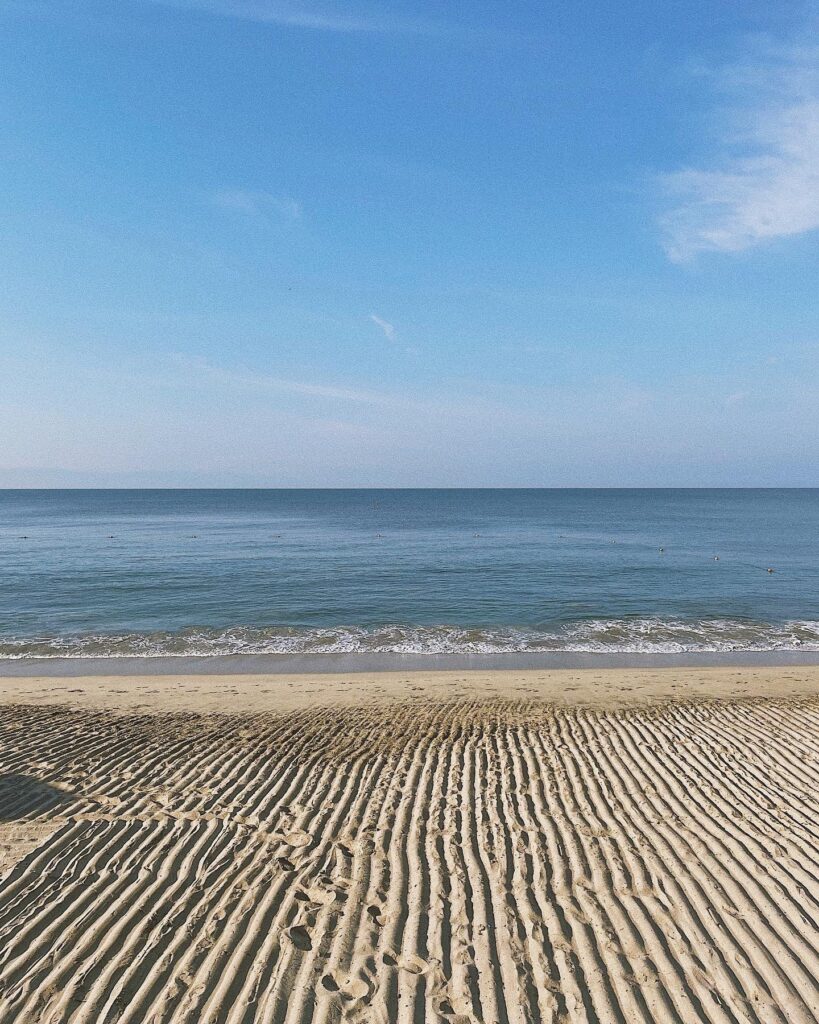 Beautiful view of the Pacific ocean in Puerto Vallarta.